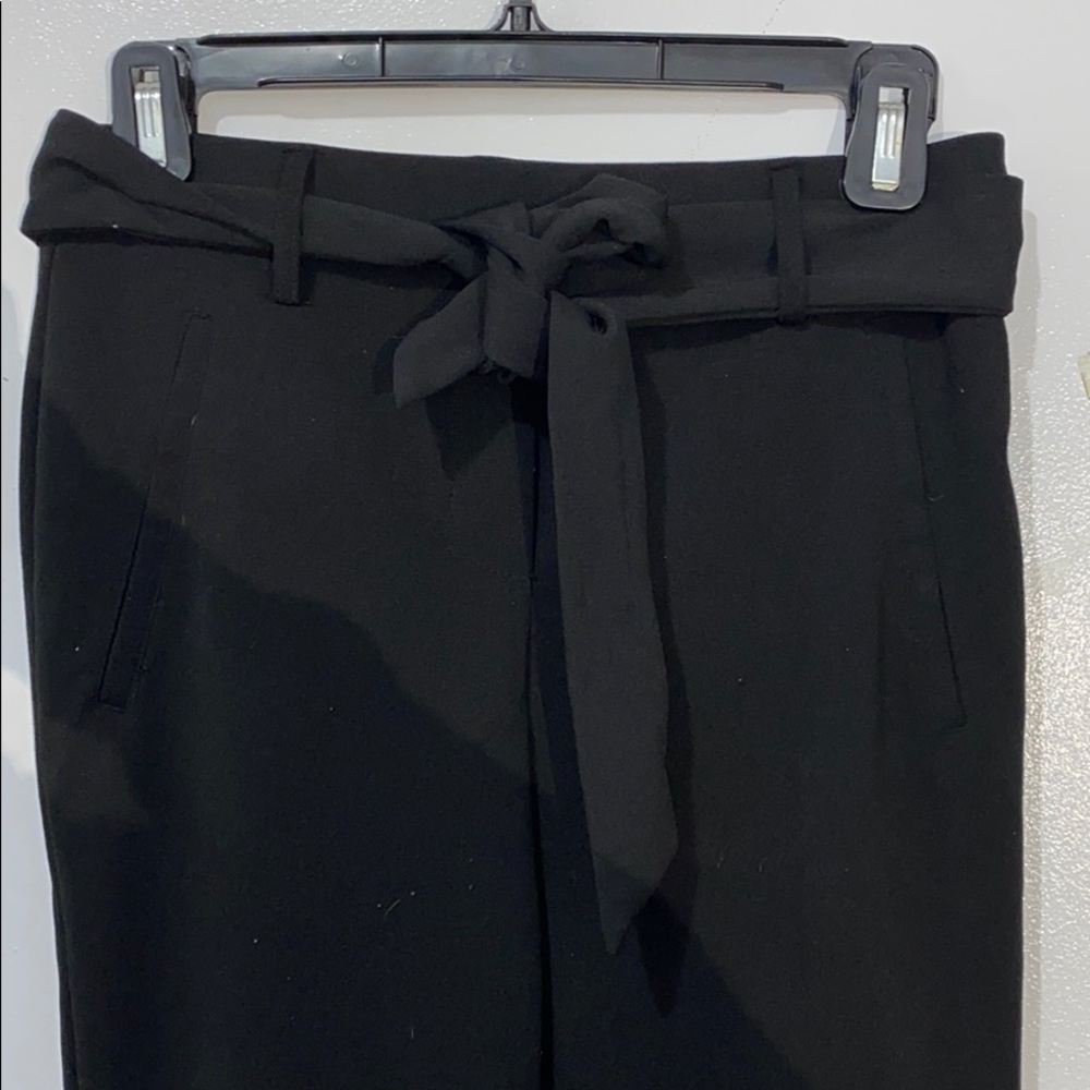Black Comfortable Dress Capri Leggings - XS